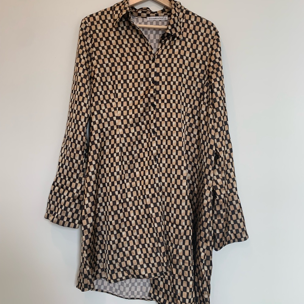 Checkered dress from Abercrombie